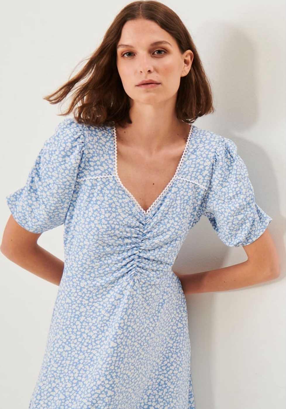 Nolita Dress, från Jumperfabriken, i färgen light blue.