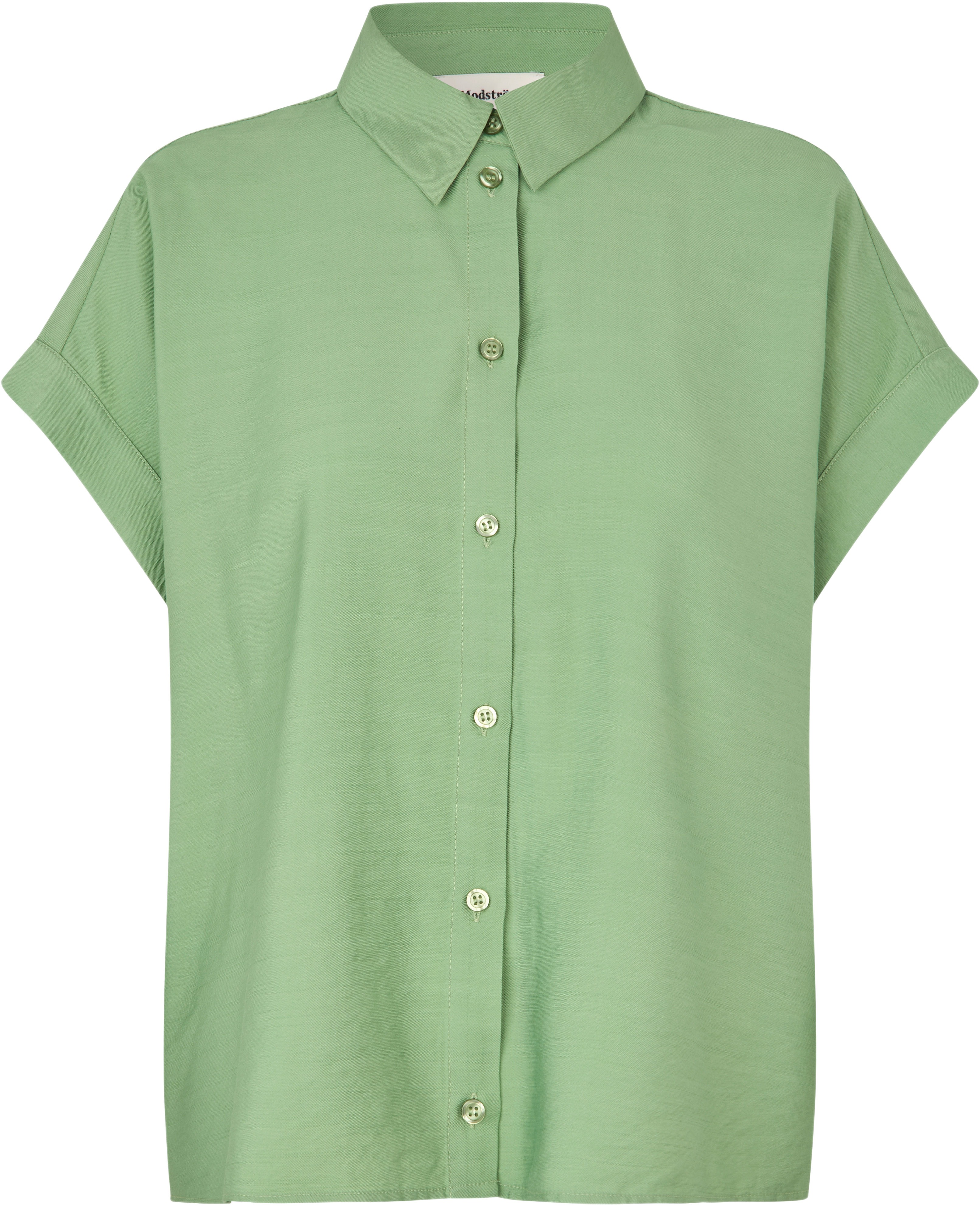 Aidamd Shirt, från Modström, i färgen aspen green.