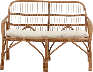 Nella 2-sits Soffa, från Venture Home, i färgen nature.