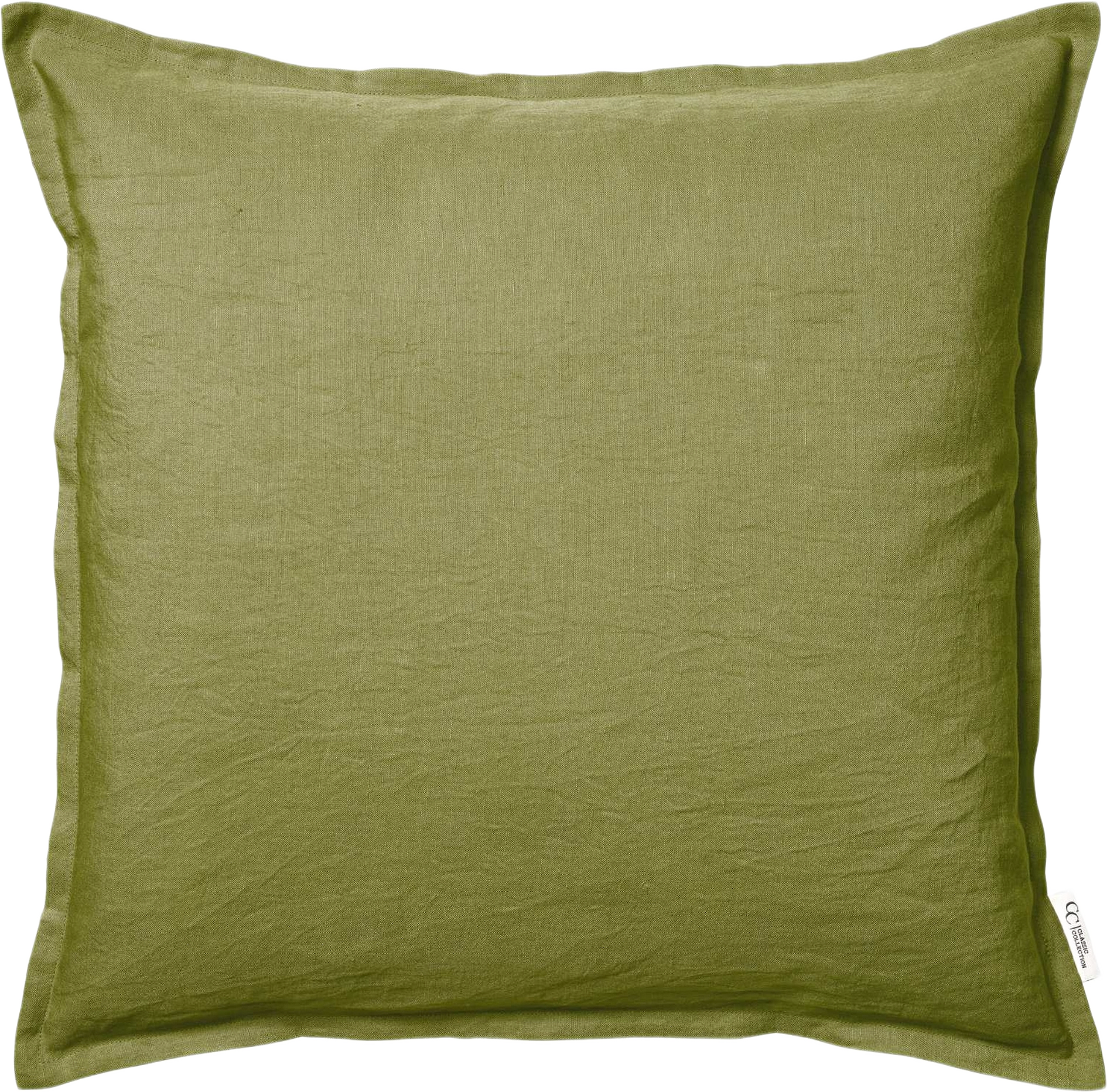 Kuddfodral Classic Linen, från Classic Collection, i färgen skogsgrön.