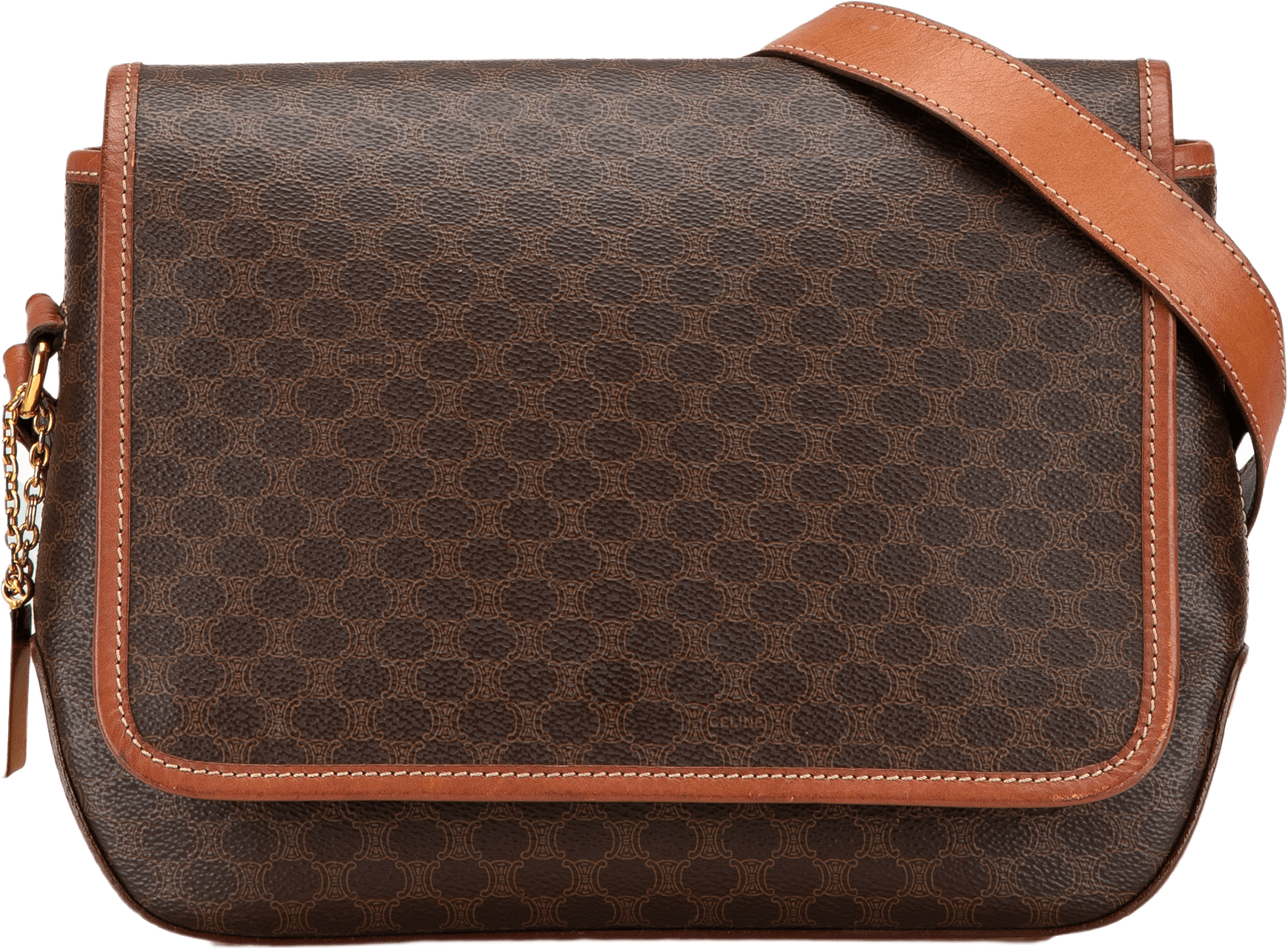 Celine Macadam Coated Canvas Crossbody