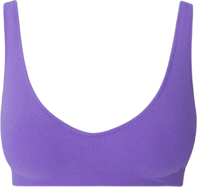 Scoop Bikini Top, från Understatement, i färgen electric lilac.