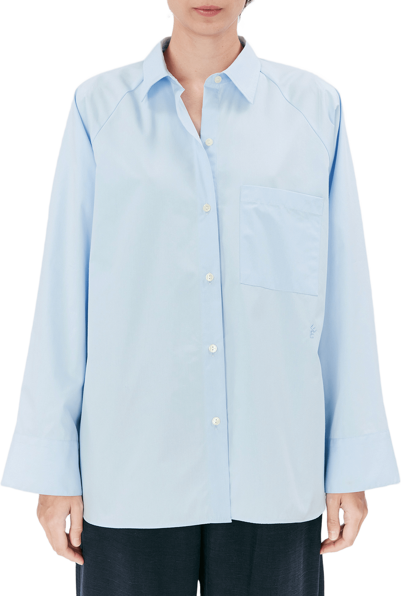 Noelle               W´s Blouse, från ELVINE, i färgen light blue.
