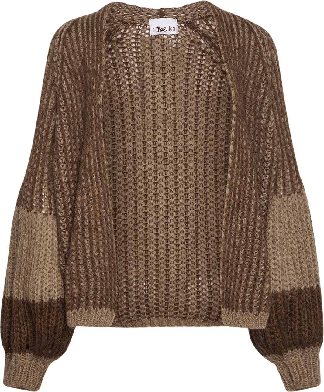 Liana Knit Cardigan - Brown/camel