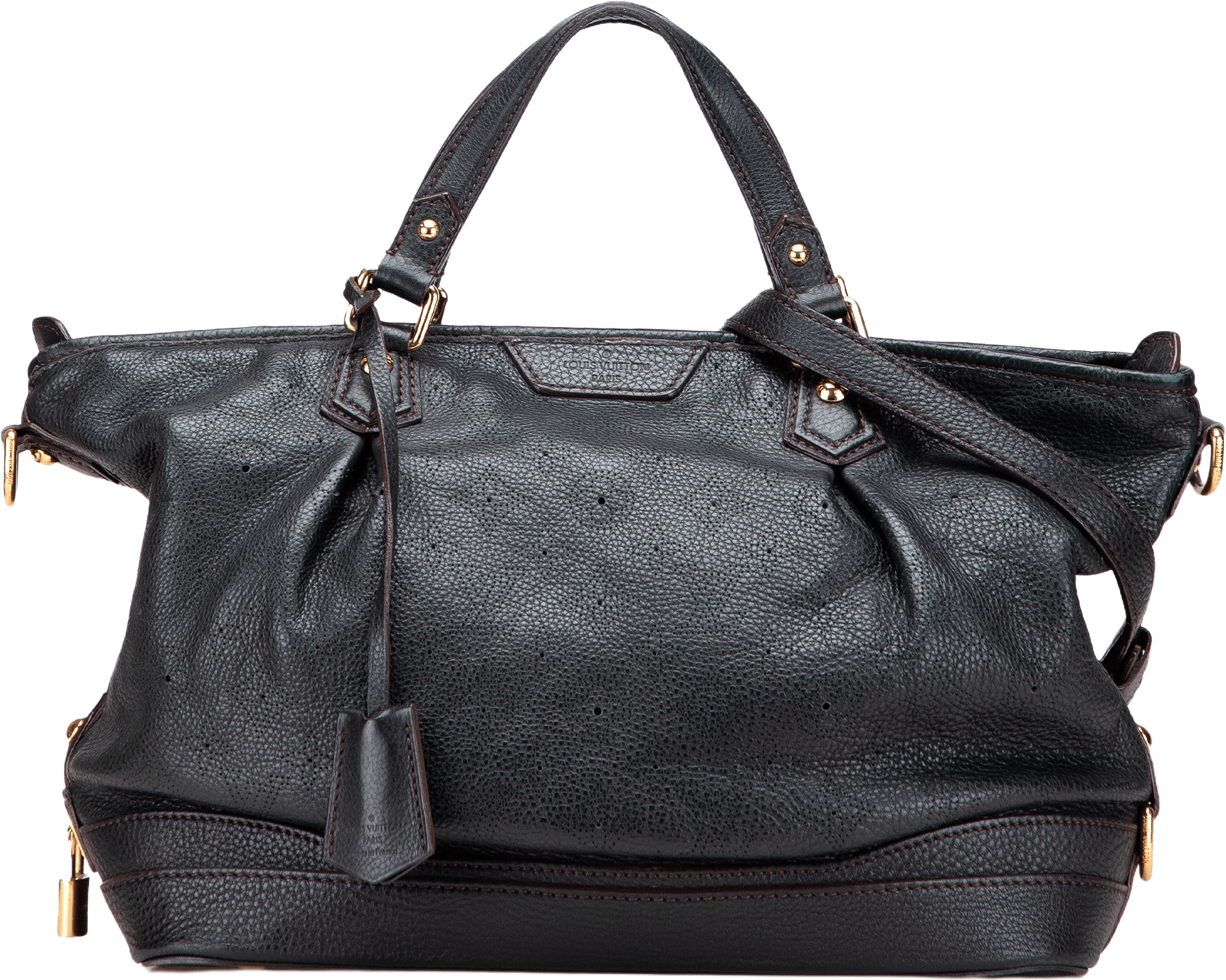 Louis Vuitton Monogram Mahina Stellar Pm, från Luxclusif, i färgen black.