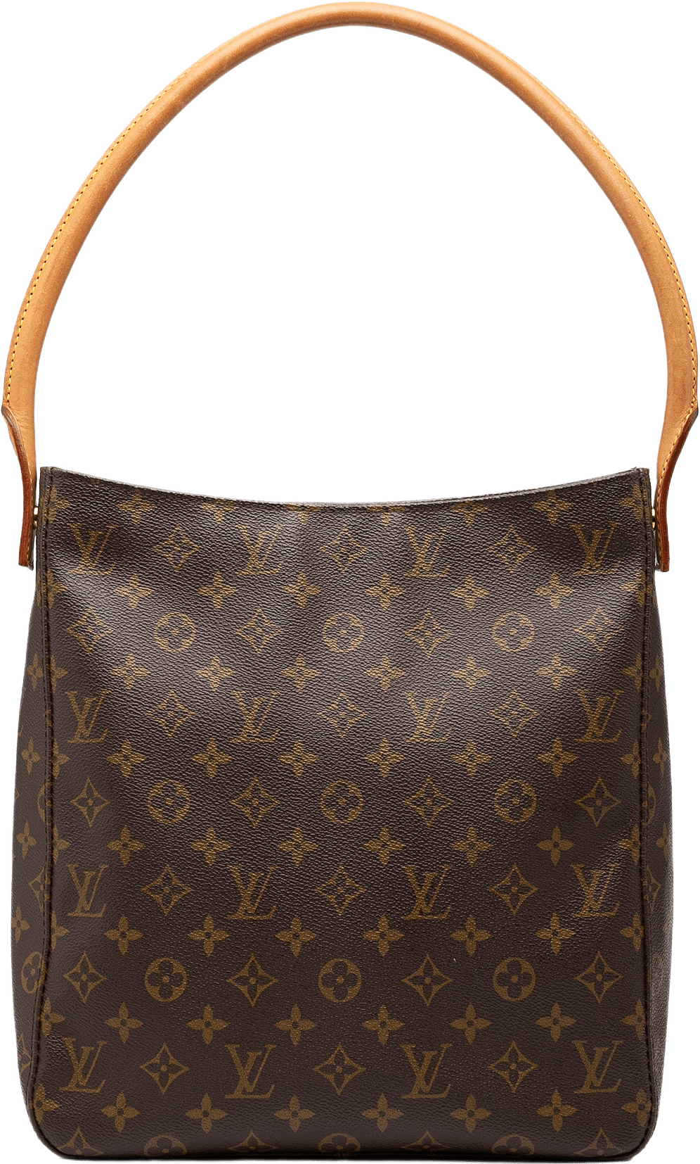 Louis Vuitton Monogram Looping Gm, från Luxclusif, i färgen brown.