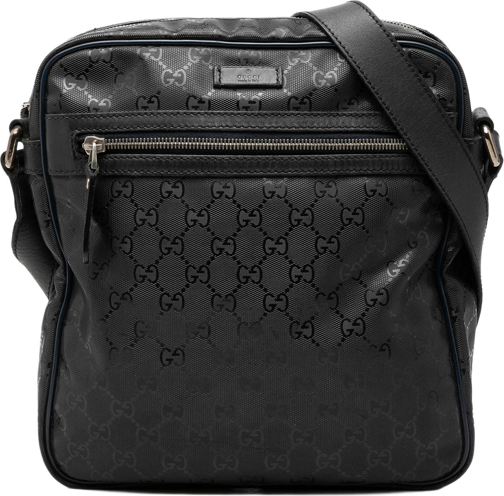 Gucci Gg Imprime Crossbody, från Luxclusif, i färgen black.