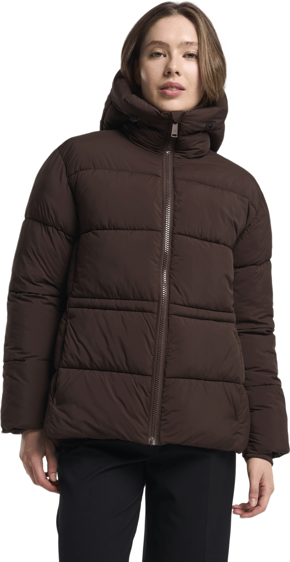 Laurel Puffer Women, från Tenson, i färgen mörkbrun.