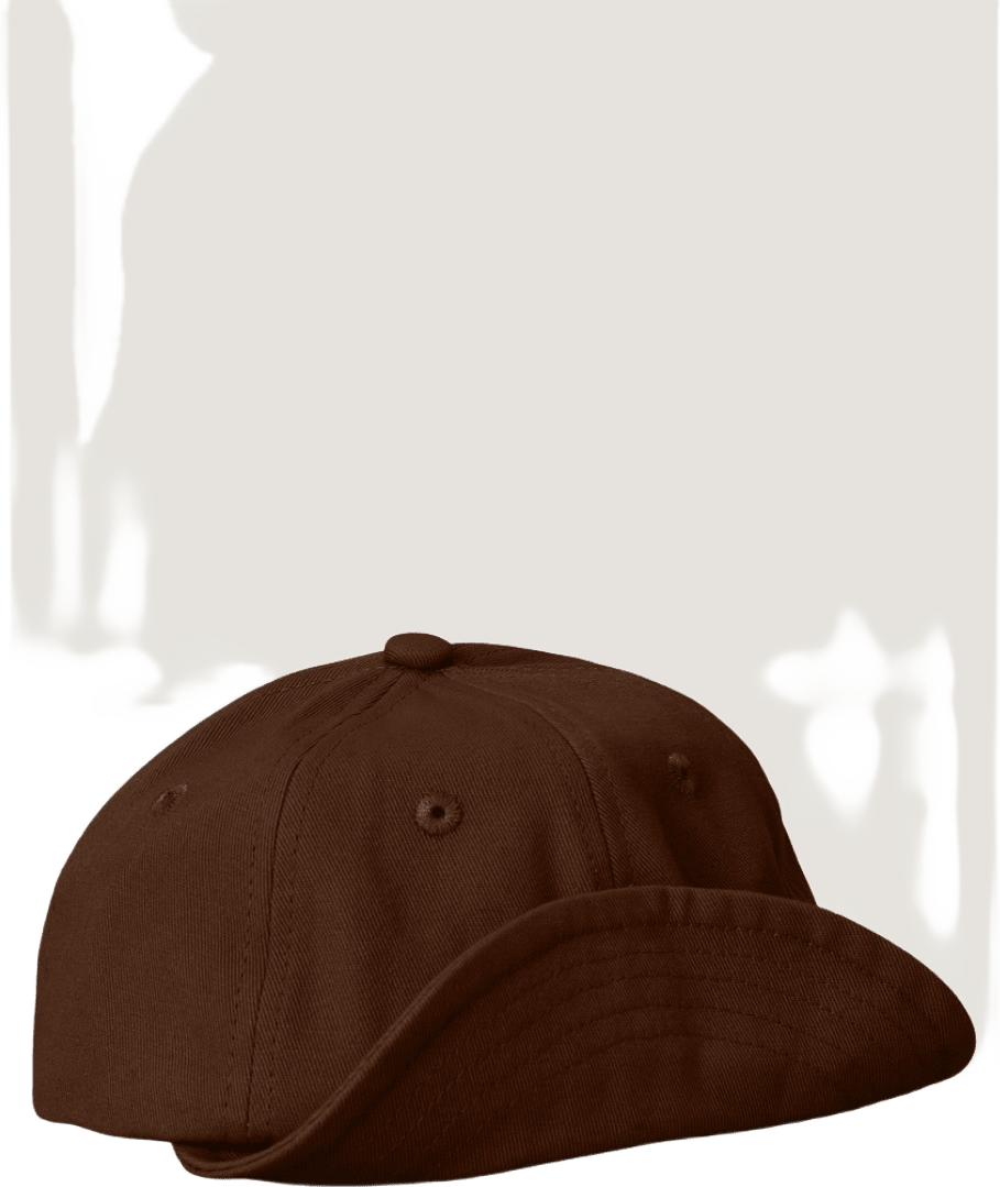 Soft Cap - Vuxen, från BabyMocs, i färgen dark brown.