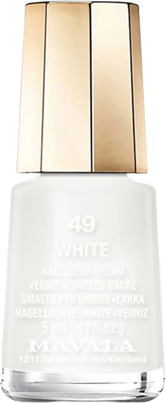 Minilack, från Mavala, i färgen White.