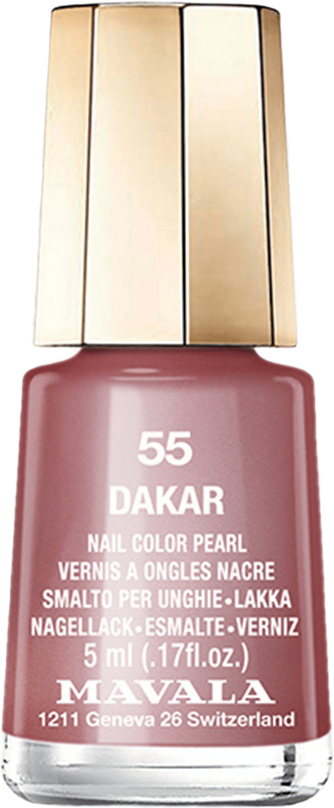 Minilack, från Mavala, i färgen Dakar.