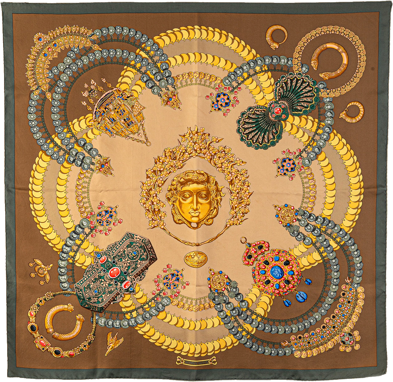 Hermès Kosmima Silk Scarf