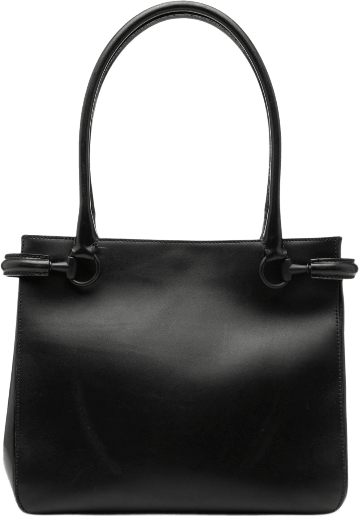 Gucci Calfskin Shoulder Bag, från Luxclusif, i färgen black.