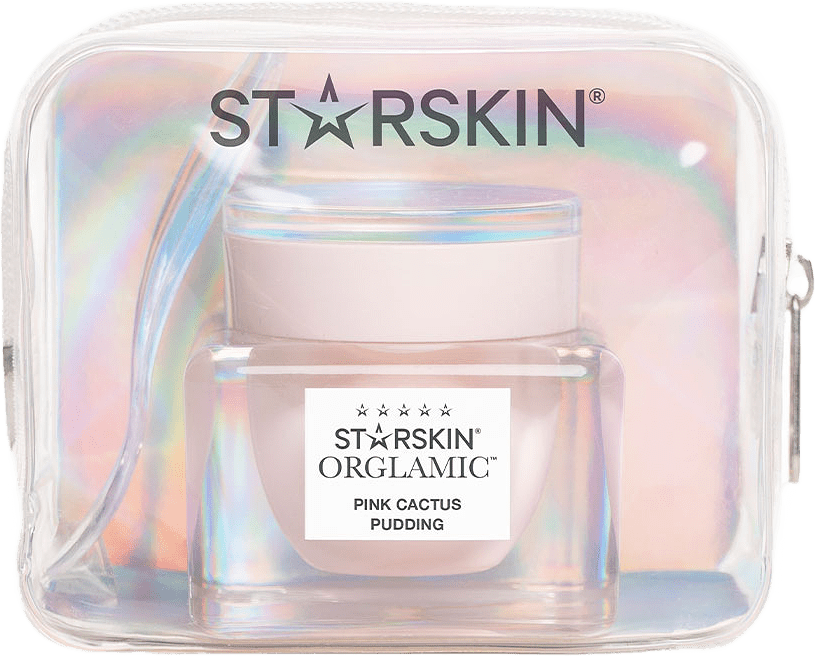 Orglamic™ Pink Cactus Pudding Travel Size, från Starskin.