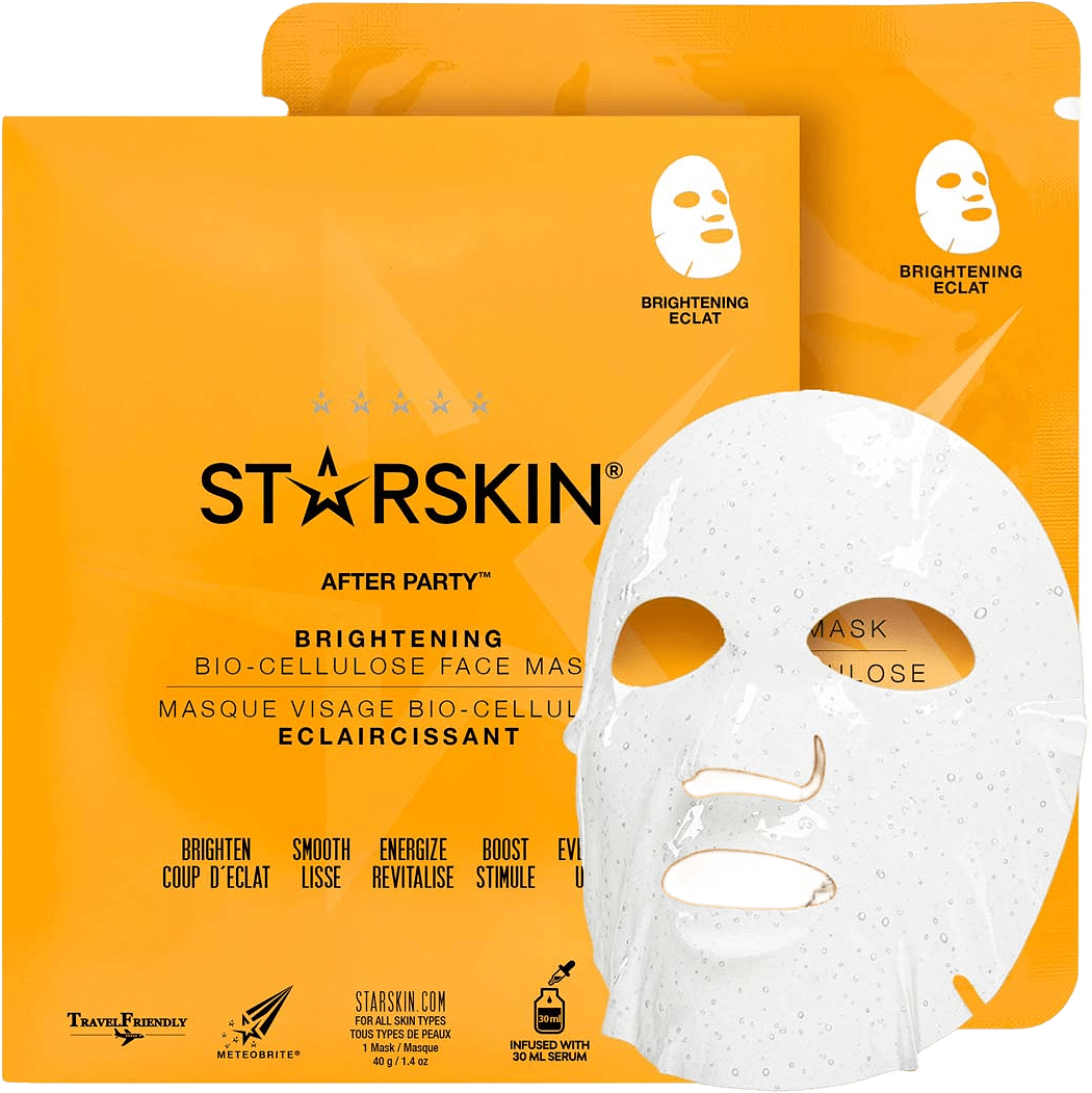 After Party™ Coconut Bio-Cellulose Brightening Face Mask, från Starskin.