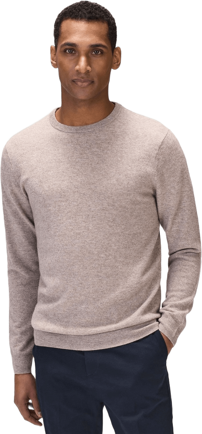 Kashmirtröja, från John Henric, i färgen beige.