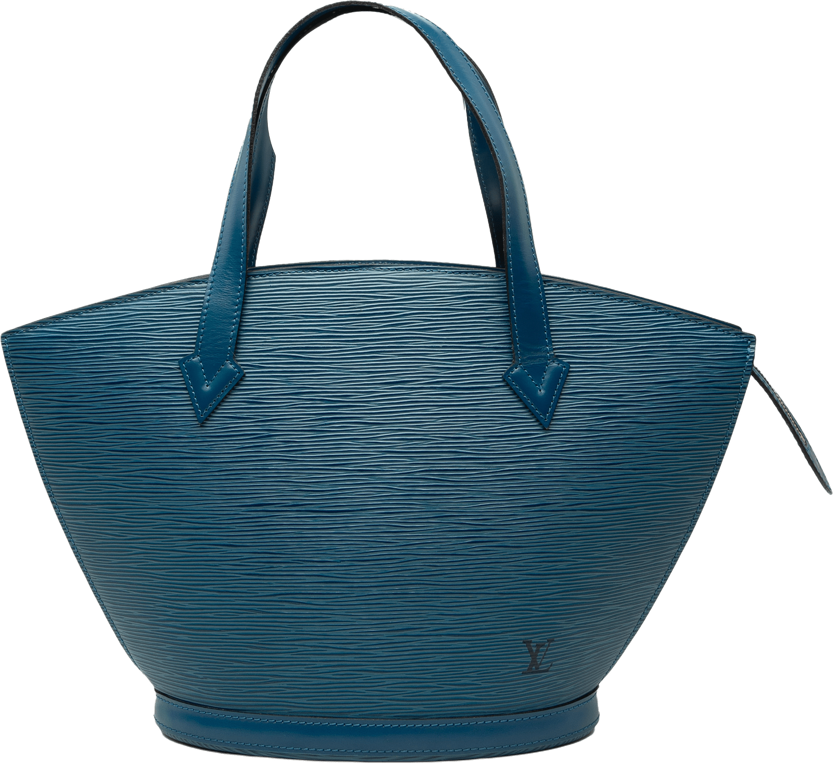 Louis Vuitton Epi Saint Jacques Pm Short Strap, från Luxclusif, i färgen blue.