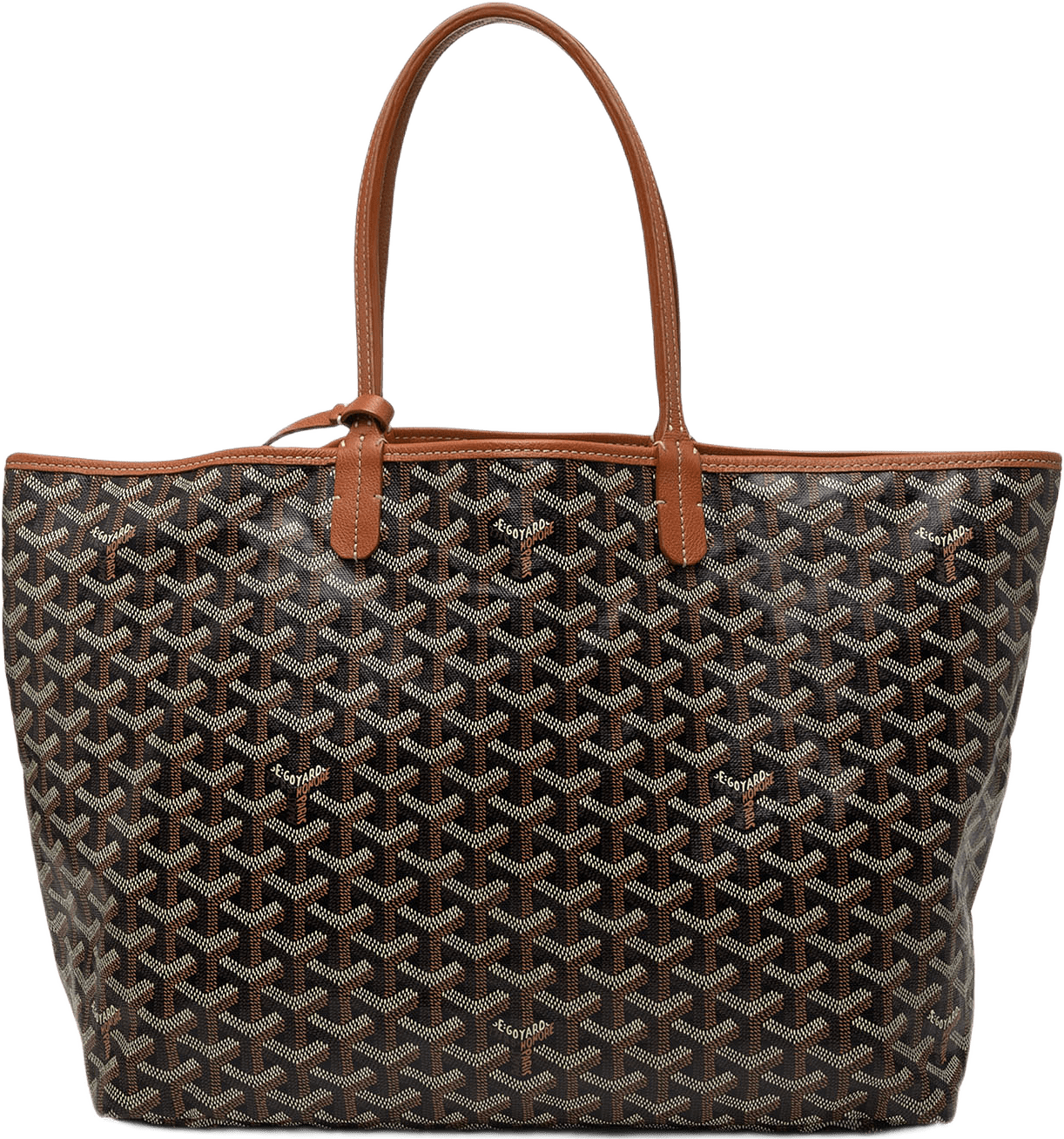Goyard Goyardine Saint Louis Pm, från Luxclusif, i färgen svart.