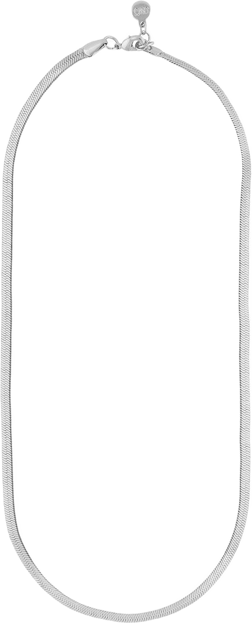 Paris Chain Neck 45, från SNÖ of Sweden, i färgen plain s.