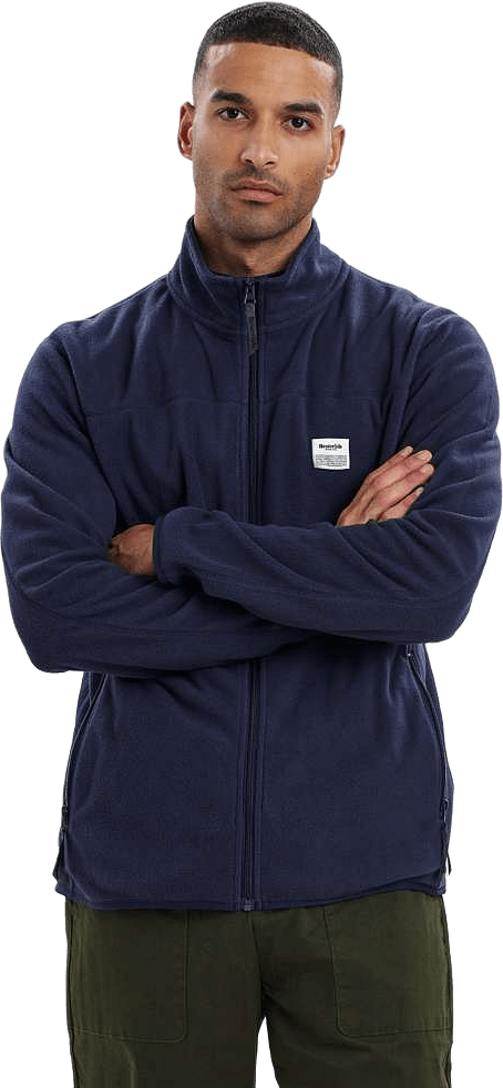 Polar Fleece Jacka, från Resteröds, i färgen navy.