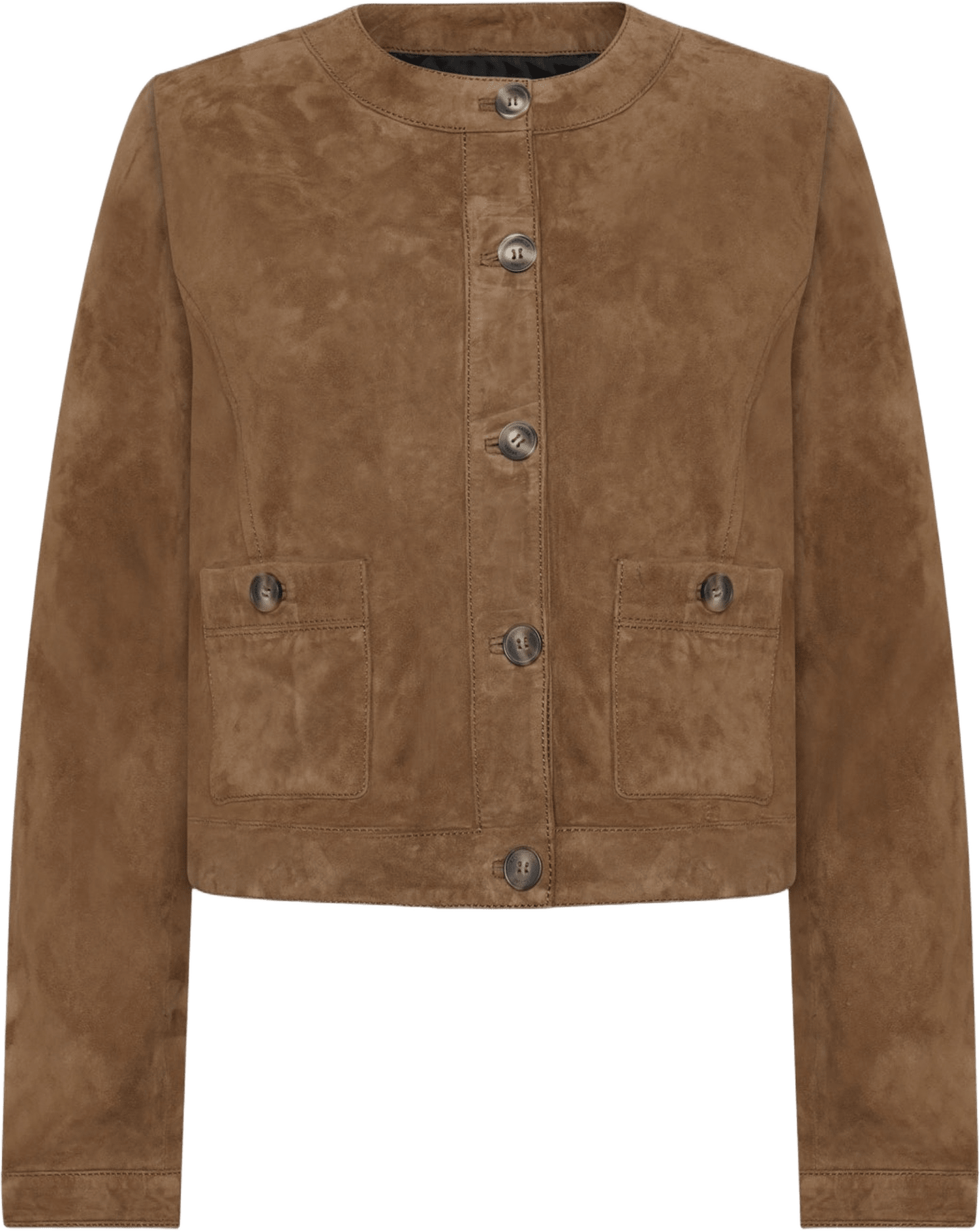 Hallie Jacket, från ROCKANDBLUE, i färgen walnut.