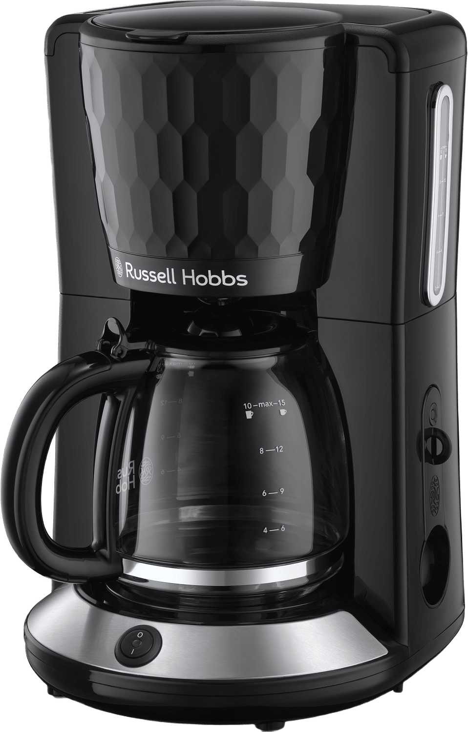 Kaffebryggare Honeycomb, från Russell Hobbs, i färgen black.