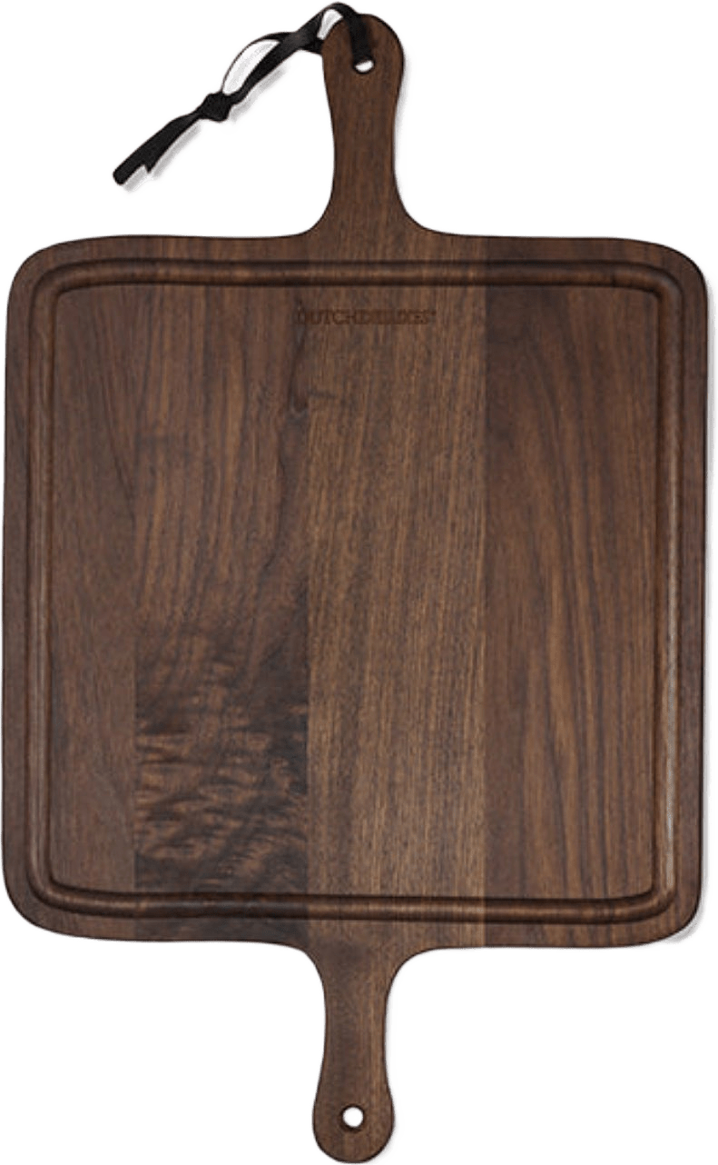 Bbq Skärbräda Xl Fyrkant 34x55cm, från Dutchdeluxes, i färgen brown.