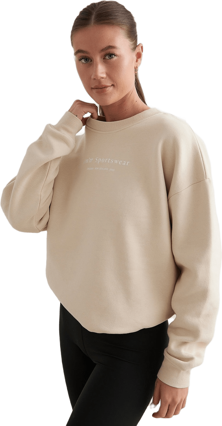 Café Au Lait Serif Sweatshirt
