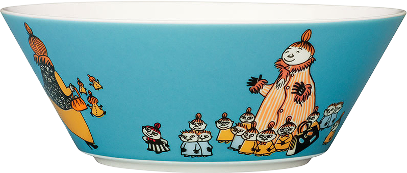 Muminskål, Ø 15 cm, från Arabia, i färgen Mymlans Mamma.