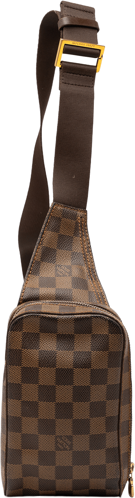 Louis Vuitton Damier Ebene Geronimos, från Luxclusif, i färgen brown.