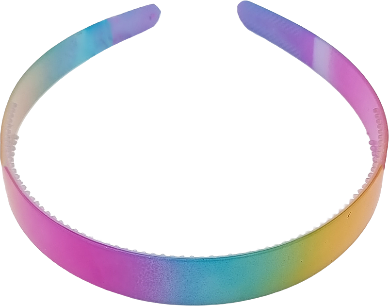 Diadem I Regnbågsfärger 2 Cm, från Complement Kids, i färgen multi.