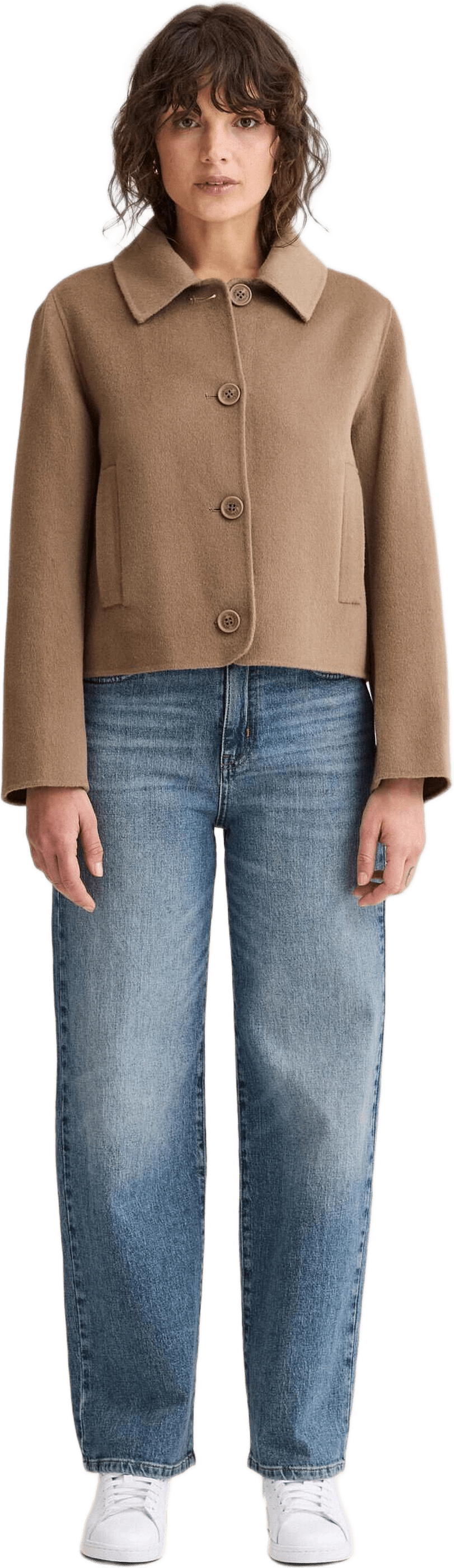 Siri Jacket, från Newhouse, i färgen beige.