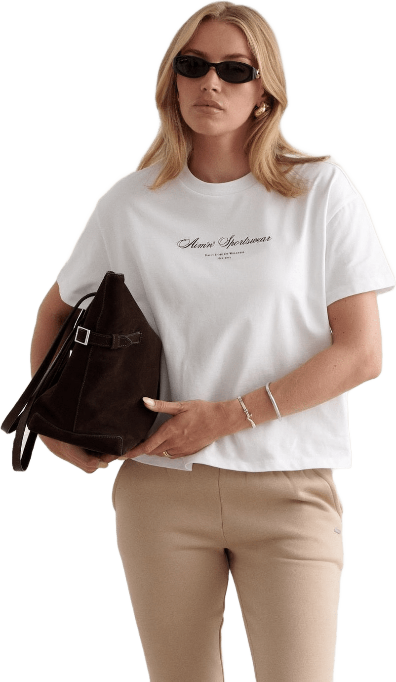 White Heritage Boxy T-shirt