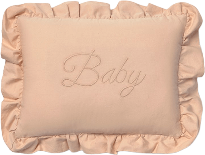 Babykudde, från LORENA CANALS, i färgen ros.