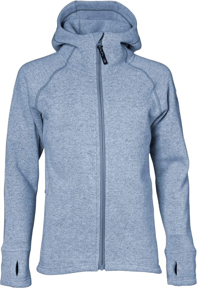 Shaun Hoodie Teens, från ISBJÖRN of Sweden, i färgen pearlblue.