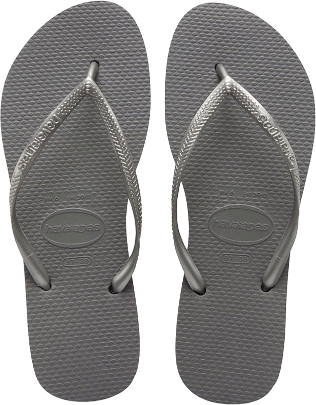 Hav. Slim, från Havaianas, i färgen Grey.
