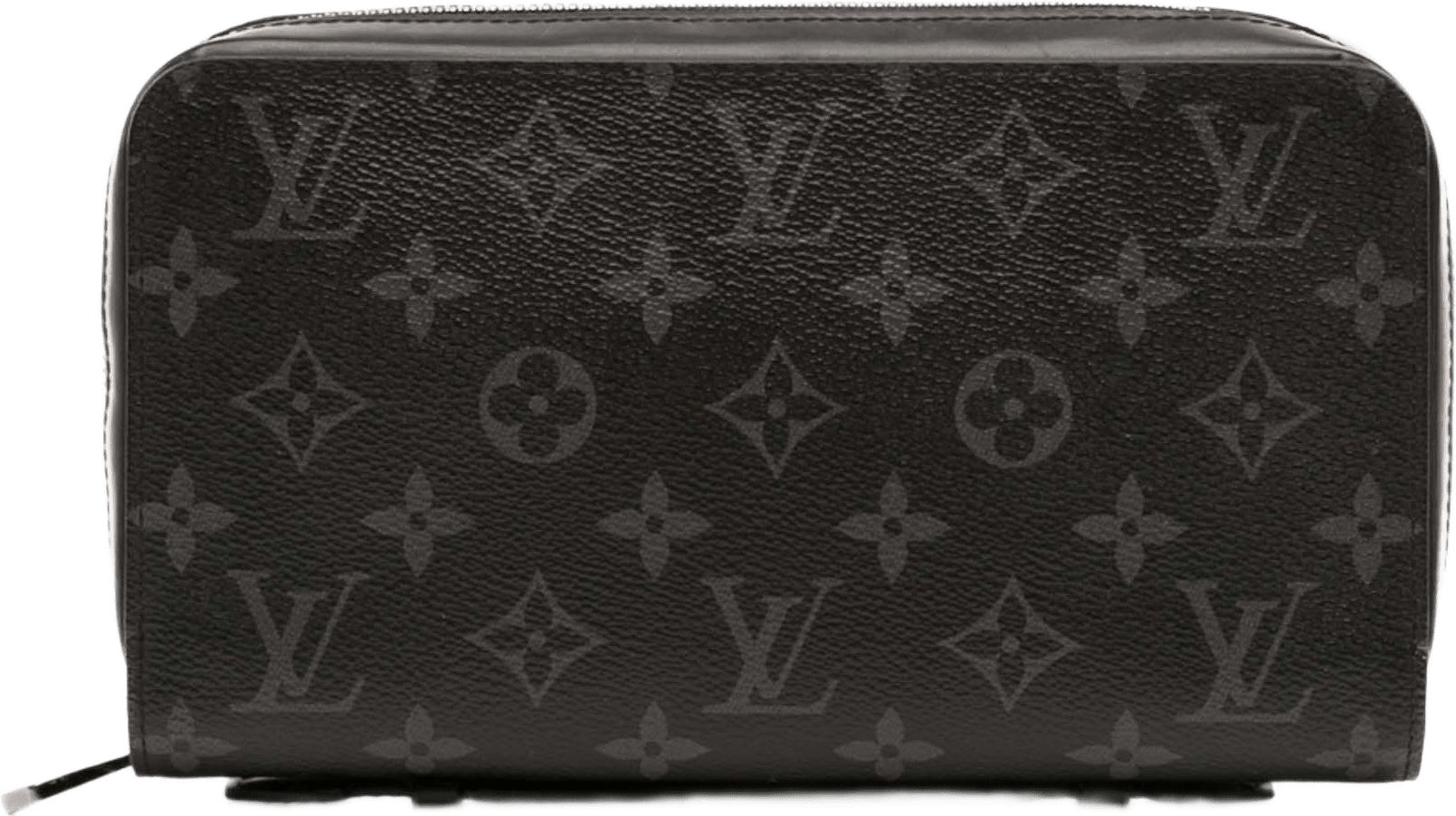 Louis Vuitton Monogram Eclipse Zippy Xl, från Luxclusif, i färgen black.