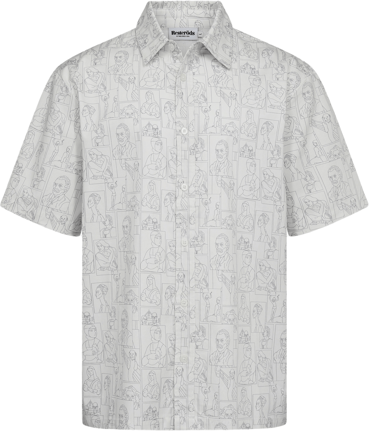 Ron Shirt Kortärmad 100% Bomull