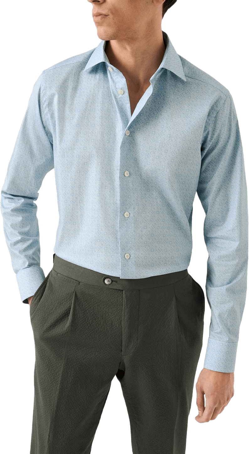 Signature Twill-skjorta Contemporary Fit