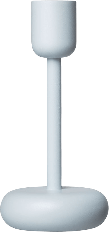 Ljusstake Nappula, 18,3 cm, från Iittala, i färgen Vit.