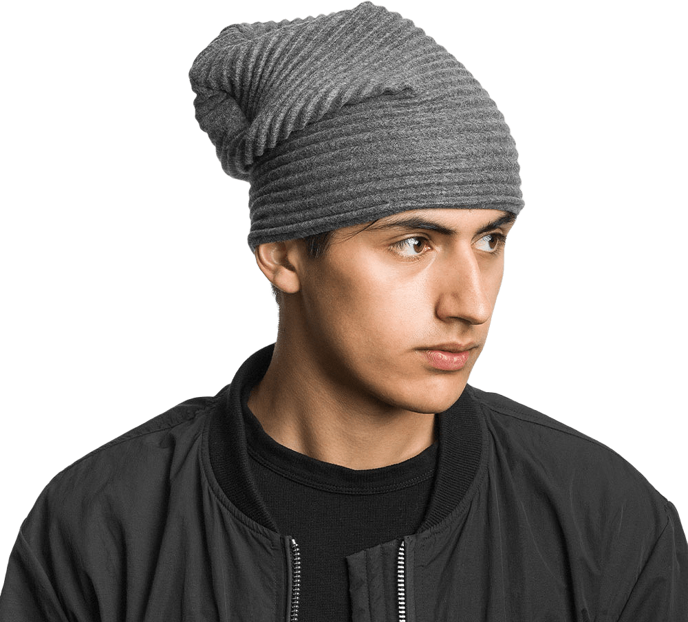 Beanie, från Design House Stockholm, i färgen Dark Grey.