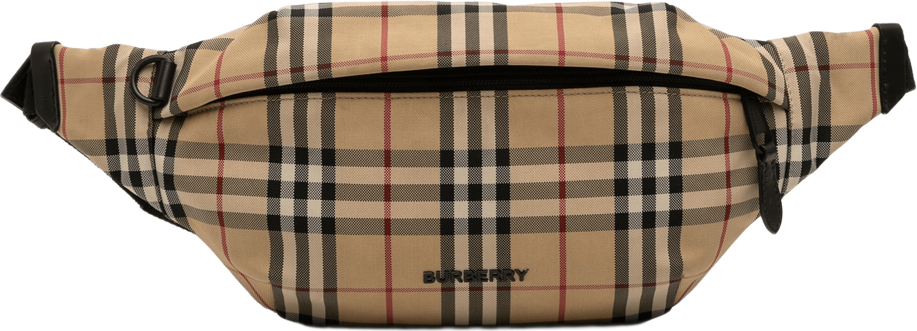 Burberry House Check Nylon Sonny Belt Bag, från Luxclusif, i färgen beige.