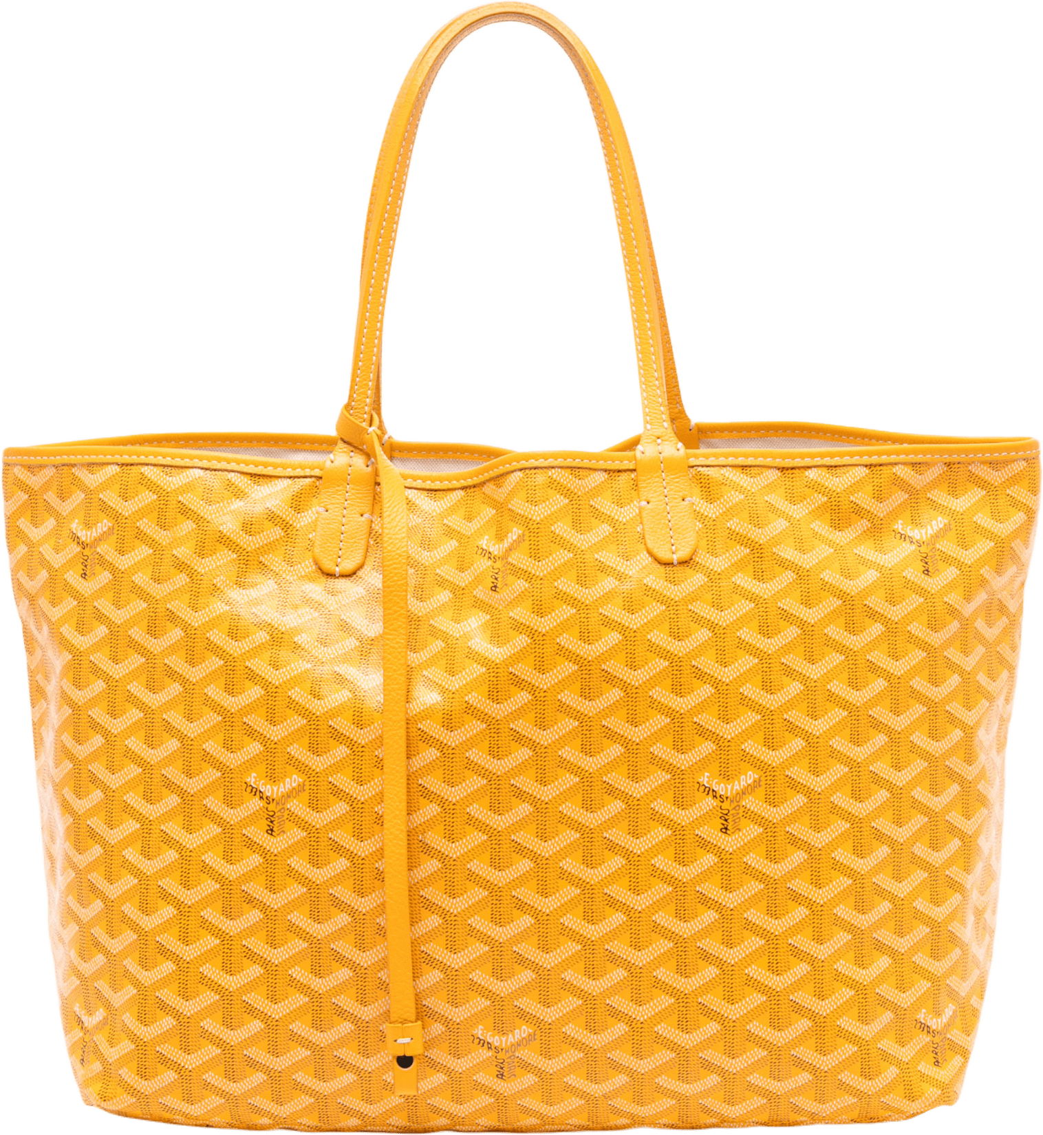 Goyard Goyardine Saint Louis Pm, från Luxclusif, i färgen yellow.
