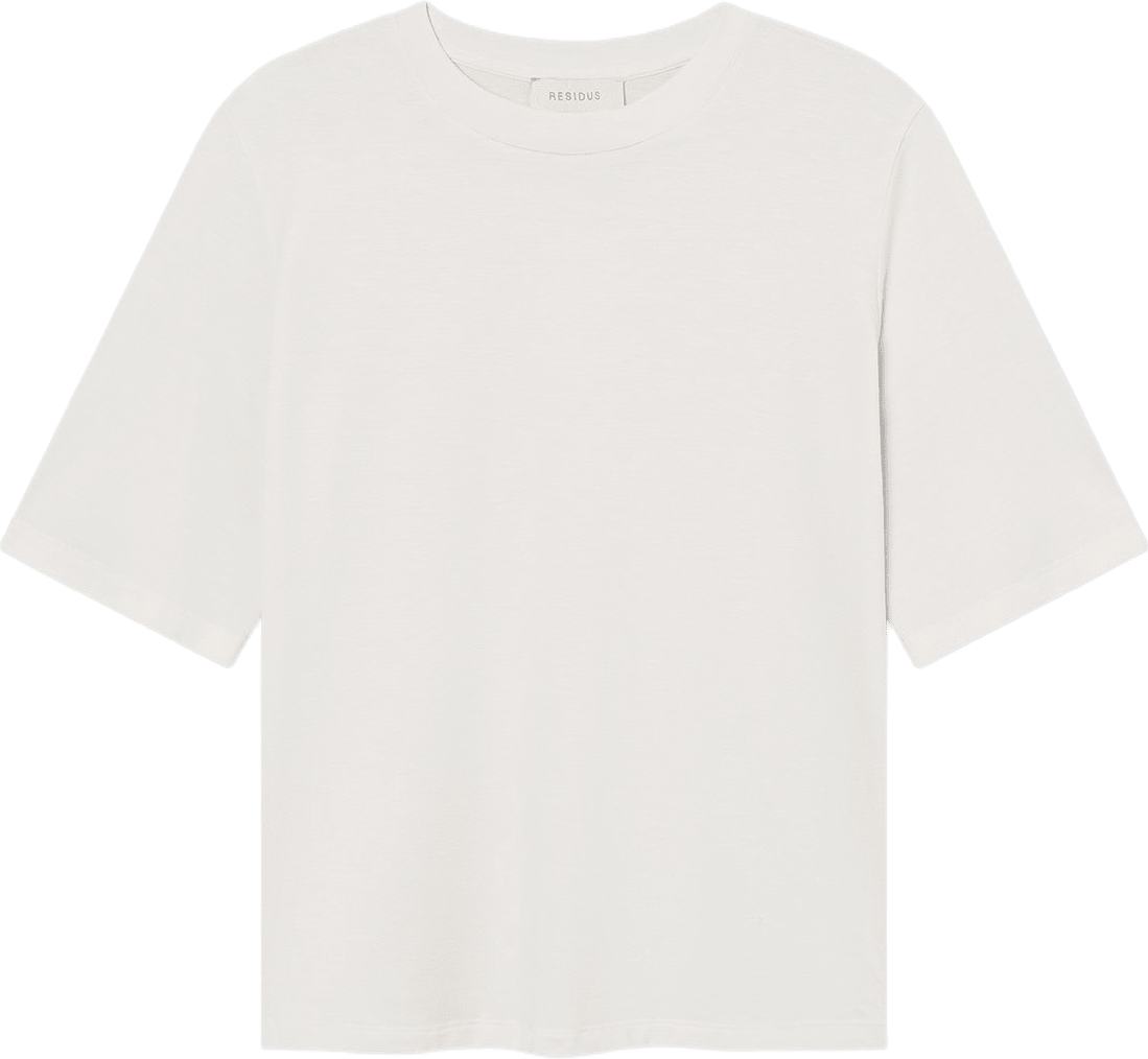 Bottas Tee - Paper, från Residus, i färgen beige, white.