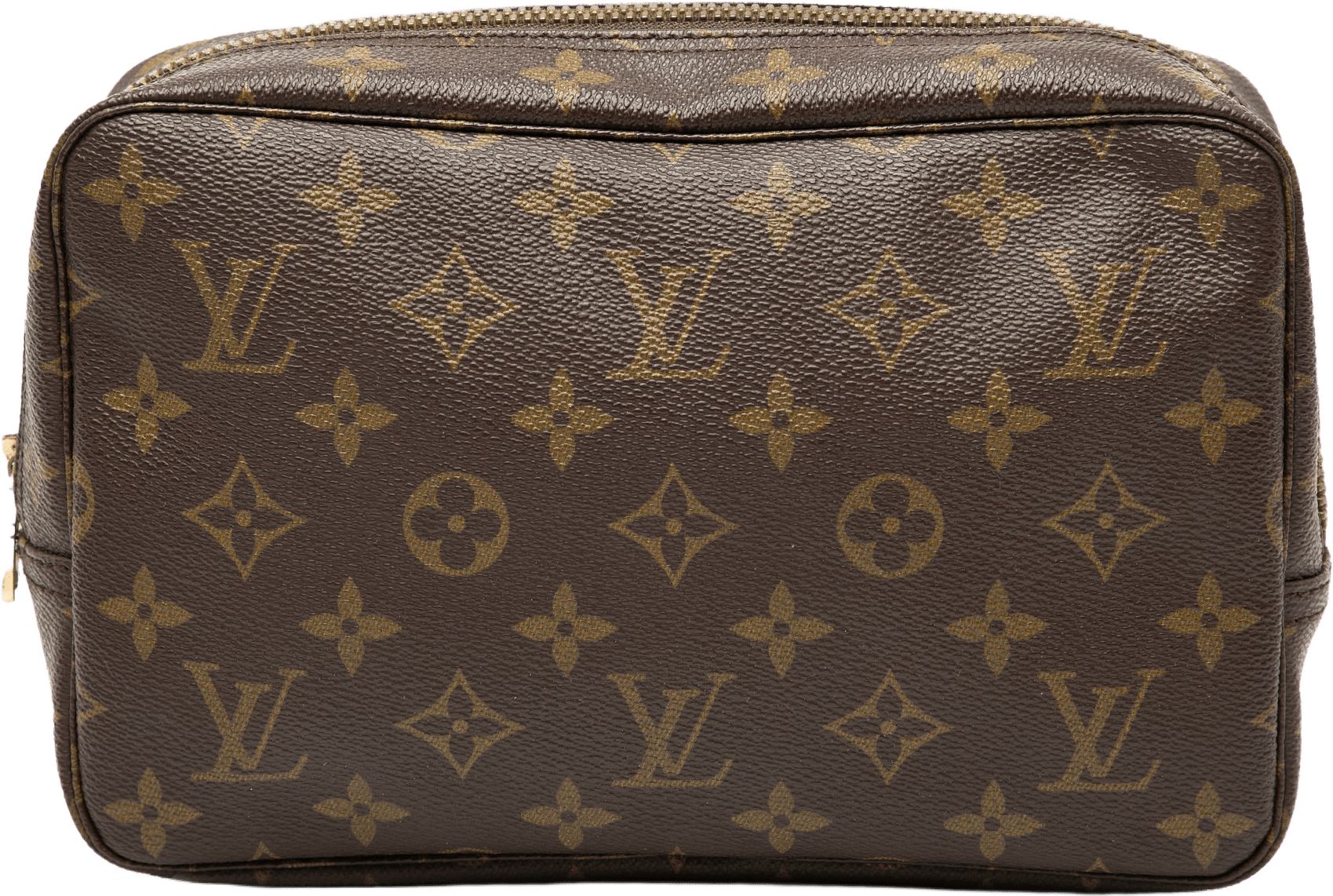 Louis Vuitton Monogram Trousse Toilette 23, från Luxclusif, i färgen brown.