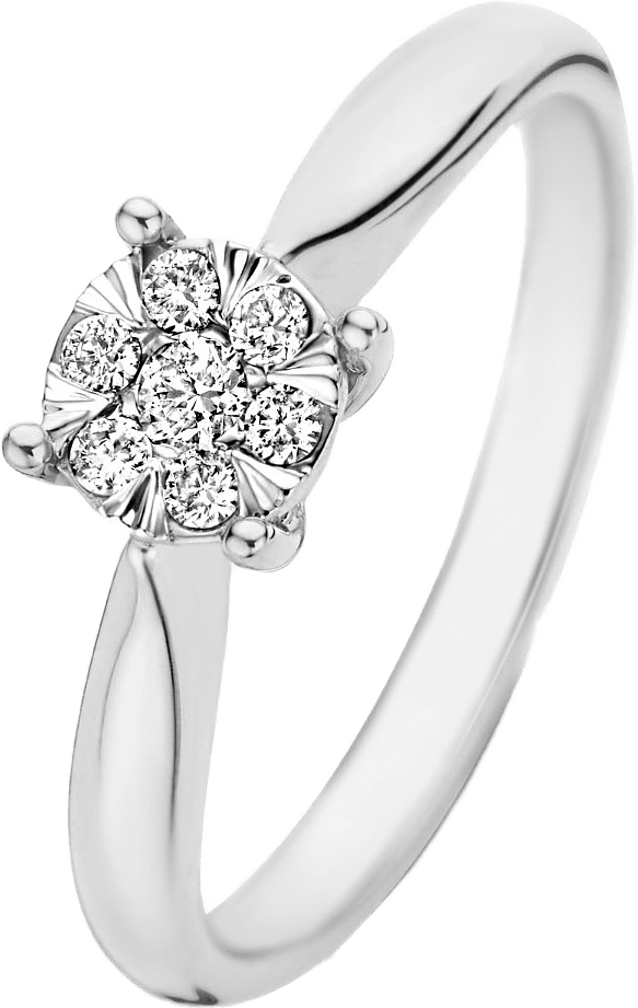 De La Paix Vitt Guld Ring