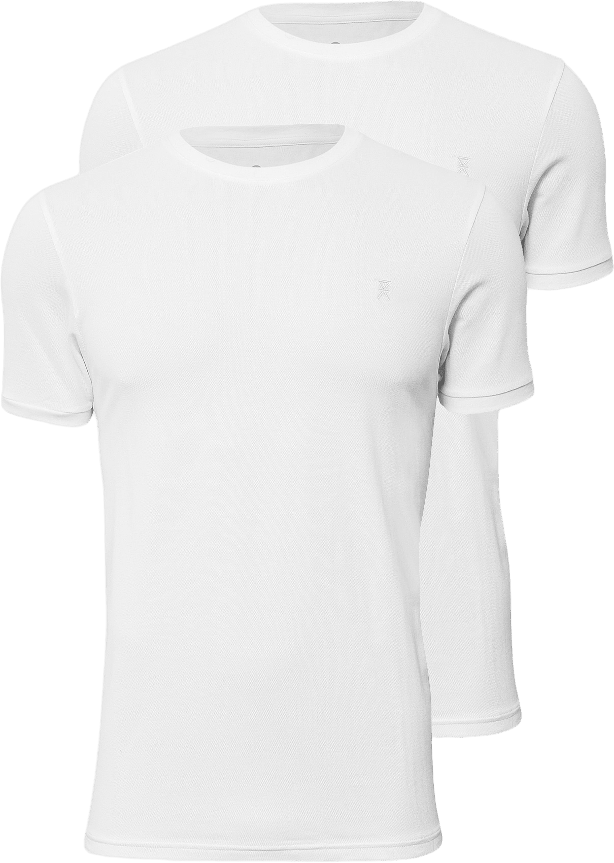 2-pack Bambu, Pique T-shirt, Navy