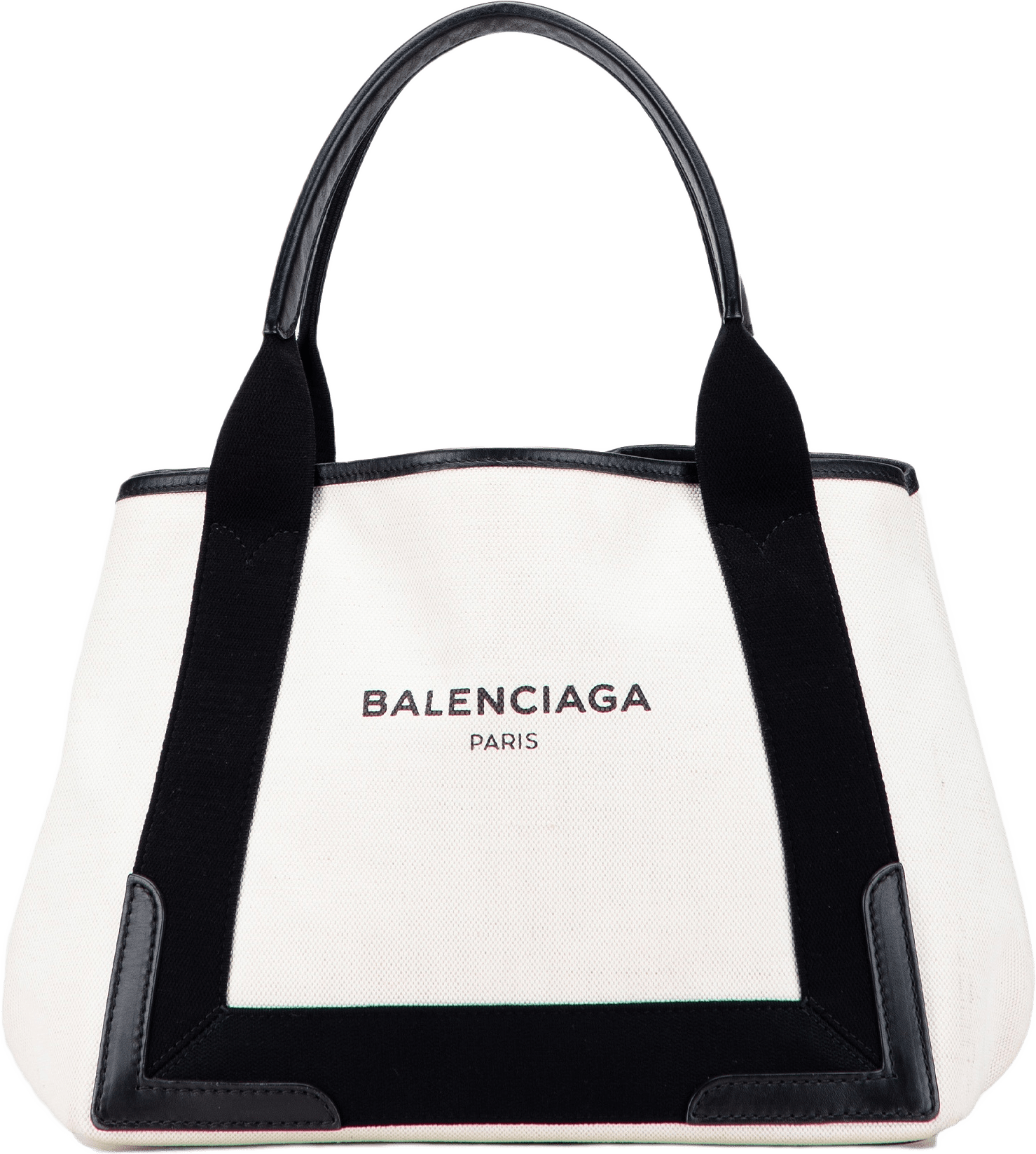 Balenciaga Canvas S Navy Cabas Tote, från Luxclusif, i färgen white.
