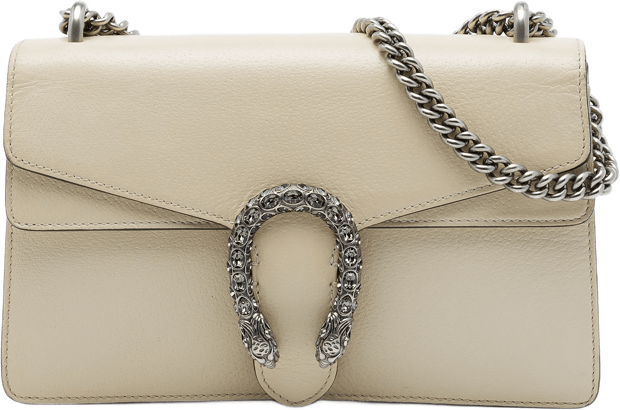 Gucci Medium Calfskin Dionysus Shoulder Bag, från Luxclusif, i färgen brun.