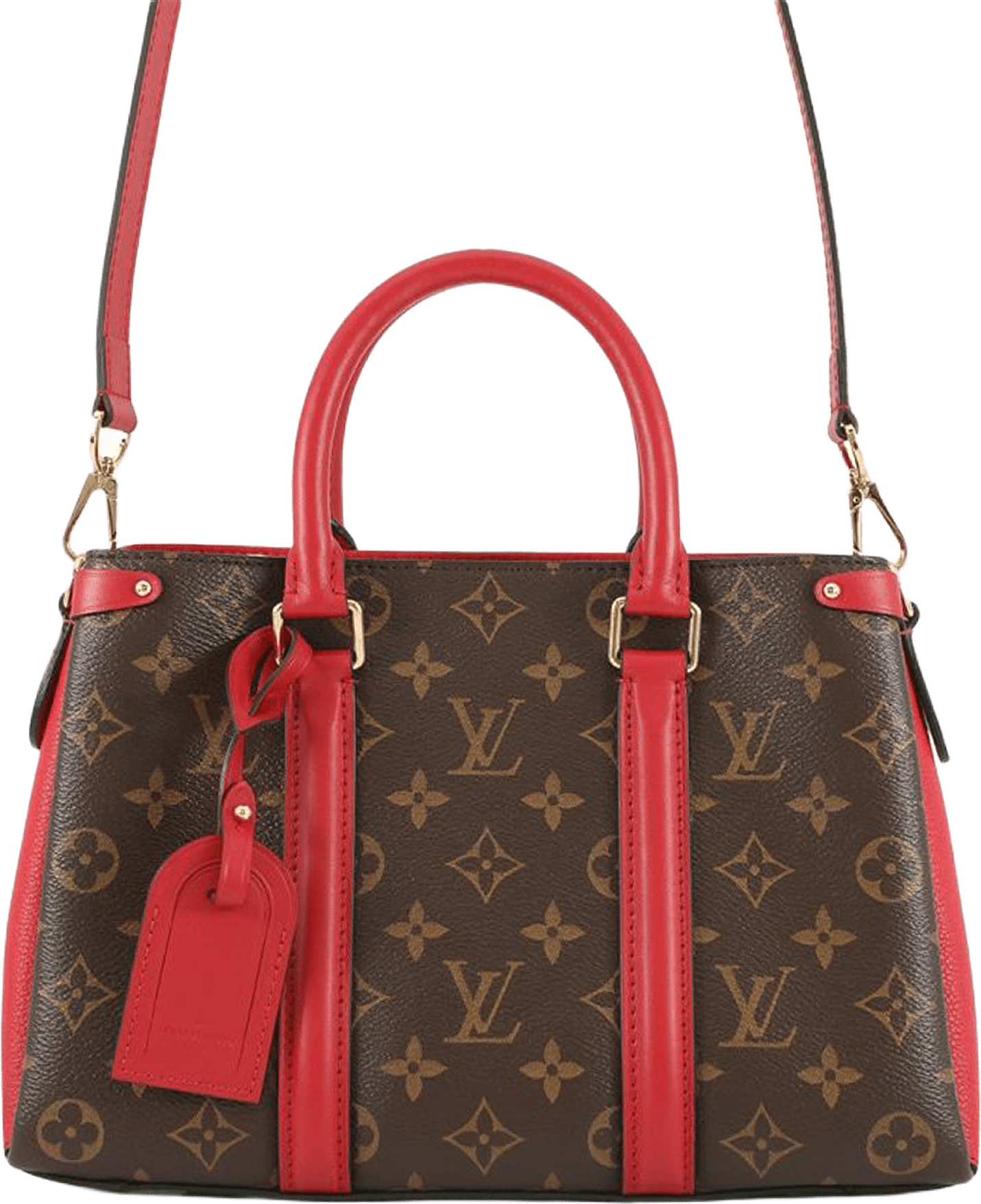 Louis Vuitton Monogram Soufflot Bb, från Luxclusif, i färgen brown.